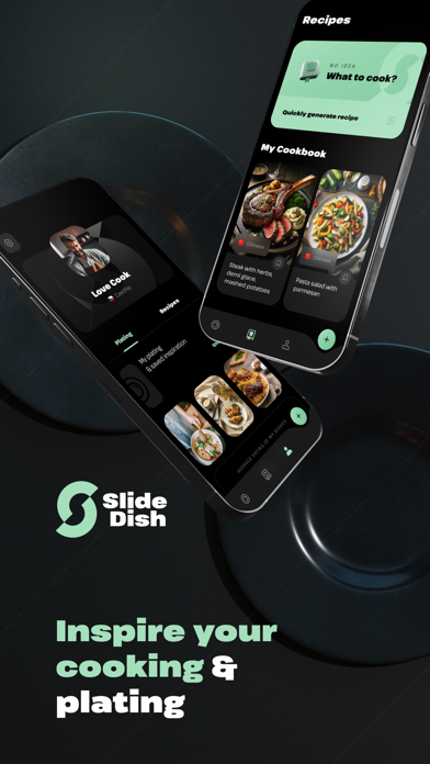 Slide Dish - AI recipes Screenshot