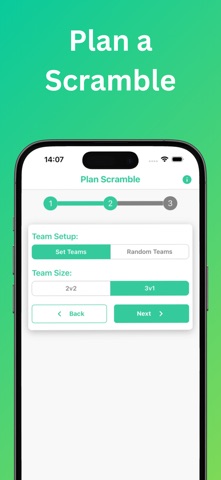 Golf Scramble Scorecard screenshot