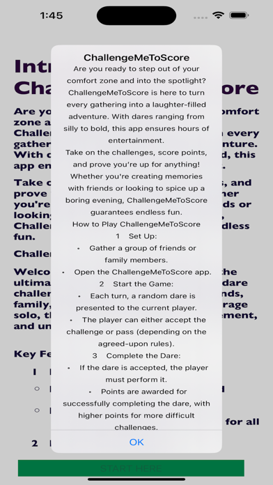 Screenshot #2 pour ChallengeMeToScore