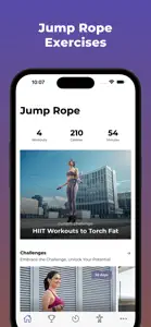 The 30 Day Jump Rope Challenge screenshot #2 for iPhone