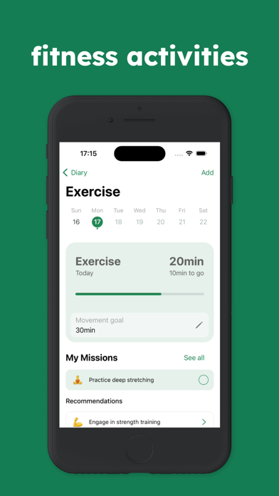 Mission Fitness: Daily Routine Screenshot