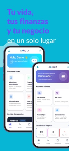 Amigia - Asistente Personal screenshot