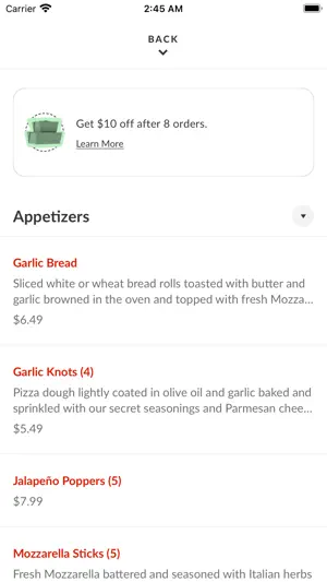 Larosa NY Pizza screenshot 3