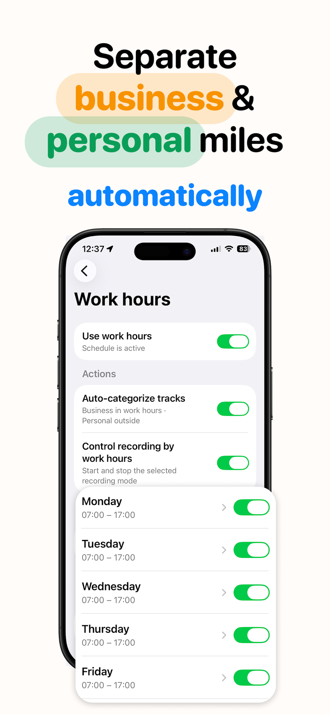 Mileage Tracker by MyCarTracks screenshot 3