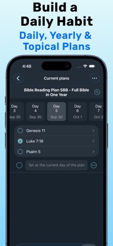 Study Bible：Notes，AI Chat，Ref iPhone screenshot