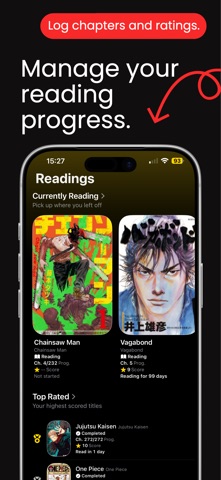 Mangahub - Your manga tracker! screenshot