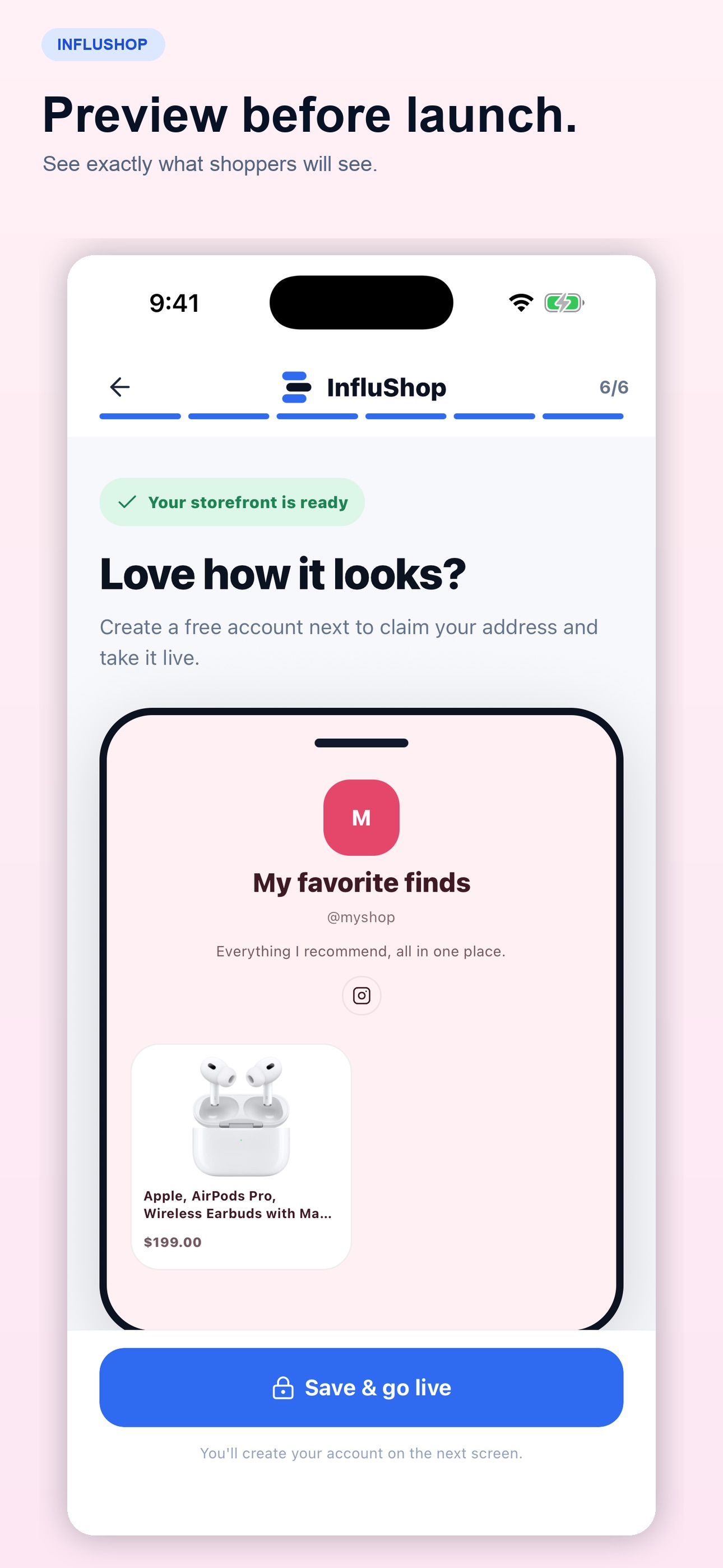 Screenshot 4 of InfluShop