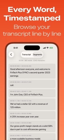 Offline privacy transcription Screenshot 3 of 5