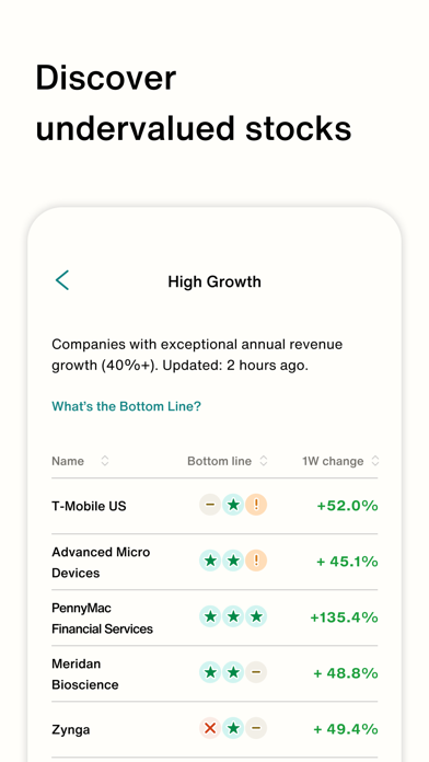 Bloom AI: Investment Research Screenshot