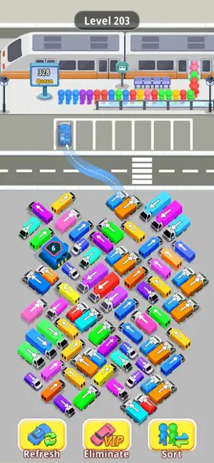 Traffic Out - Car Bus Jam Game screenshot 1