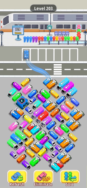 Traffic Out - Car Bus Jam 3D screenshot 2