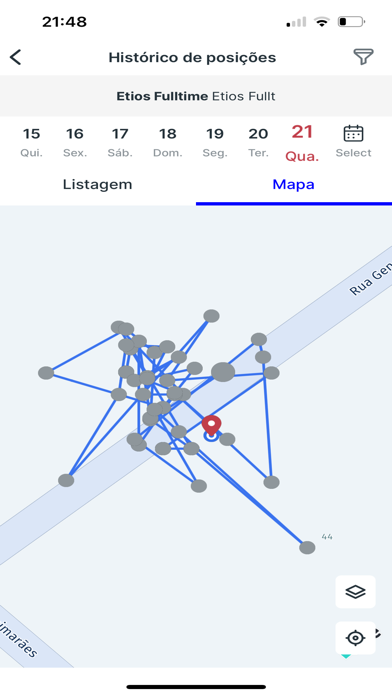 Proteja-se Rastreamentos Screenshot