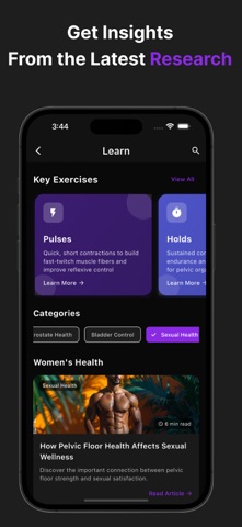 KegelX: Kegel & Sex Health screenshot