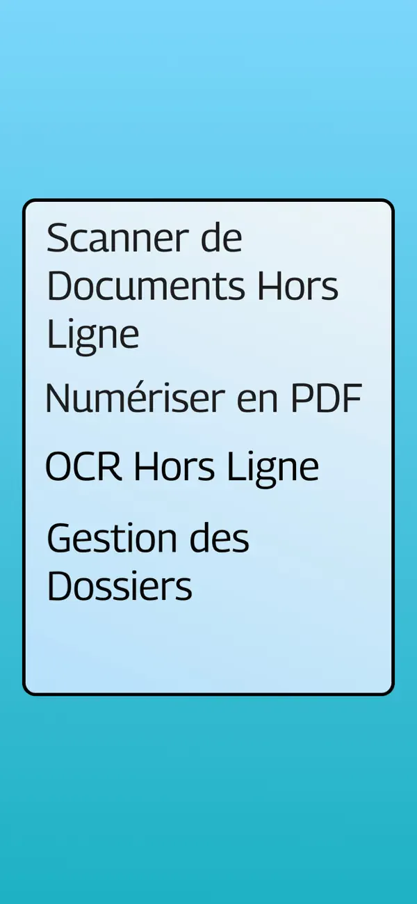 Screenshot #1 pour xLens: Scan Document Offline