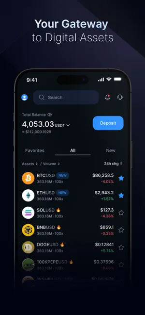 Margex – Up to 100x Leverage screenshot 3