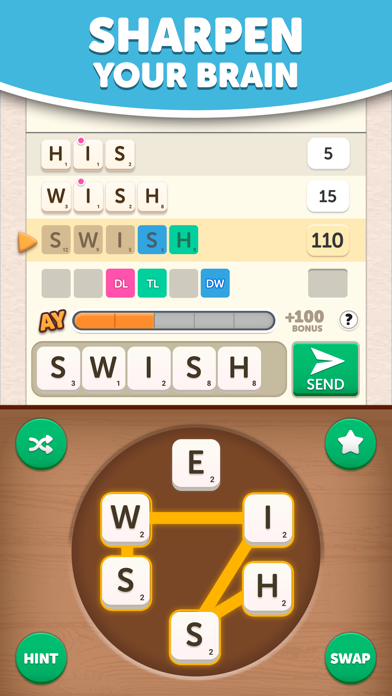 Anagram Yatzy - Word Game Screenshot
