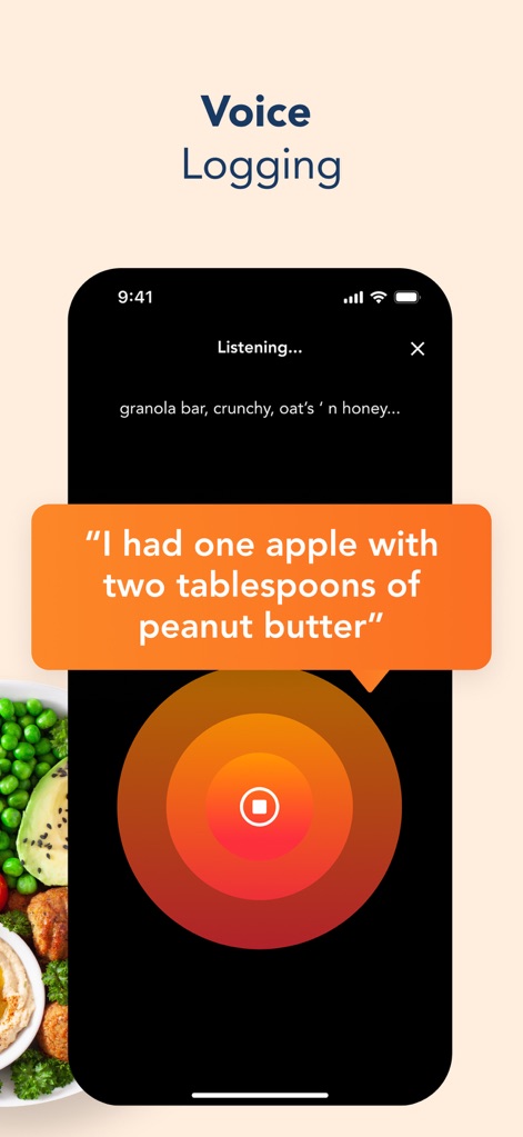 Lose It! – Calorie Counter - Intuitive Voice Input