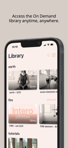 intero pilates screenshot