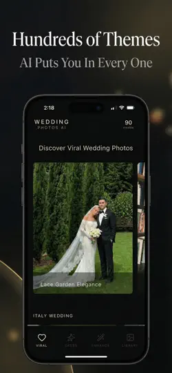 WedAi - Wedding Photos&Dresses iPhone Ekran Görüntüsü 2