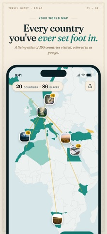 Travel Buddy: Trip Tracker Screenshot 1 of 9