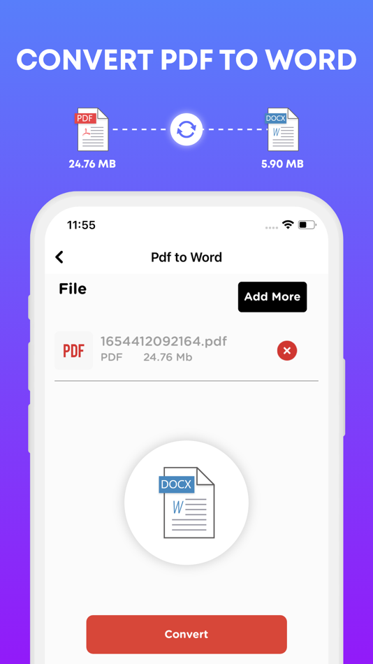 #2. Word to Pdf Converter - Reader (iOS) Podle: CONTENT ARCADE DUBAI LTD FZE