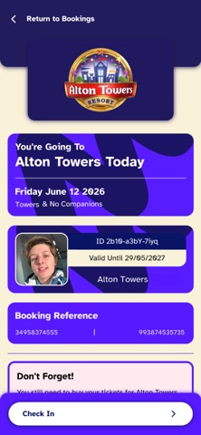 Merlin Ride Access Pass iPhone screenshot 3
