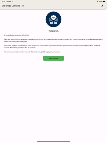 Insurance Brokerage Licence iPad screenshot