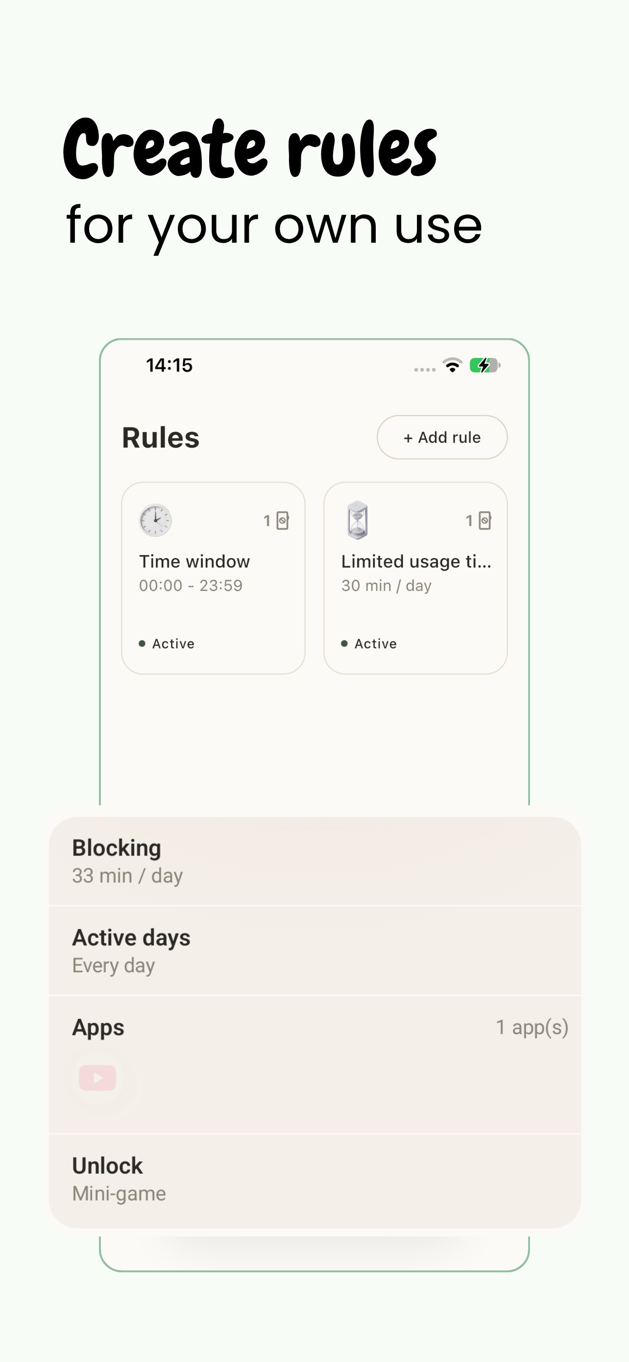 Screenshot 3 of Wajum: App Blocker & Focus