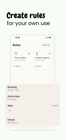 Wajum: App Blocker & Focus, kuvakaappaus 3