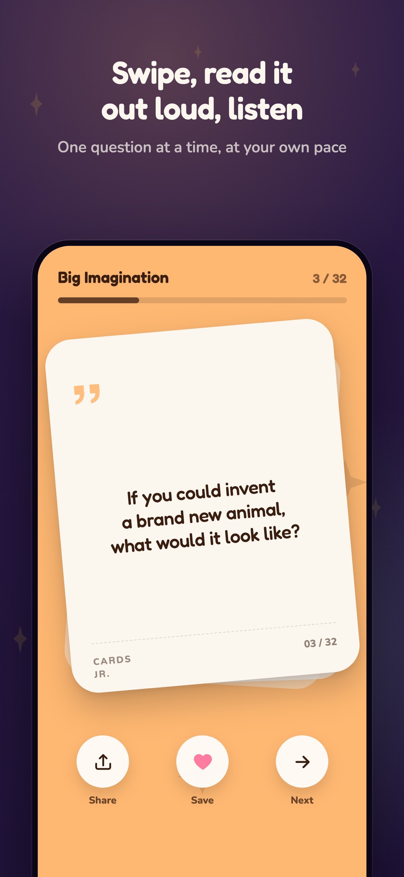 Screenshot 2 of Cards Junior: Family Questions