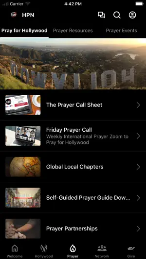 Hollywood Prayer Network screenshot 3
