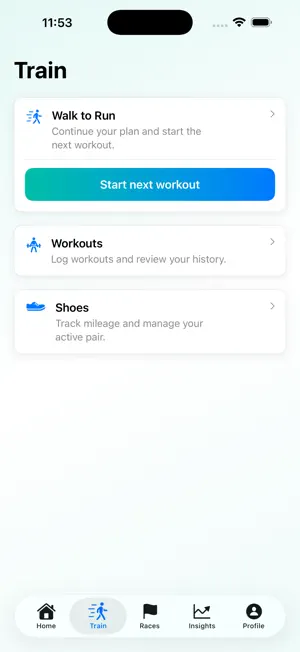 StrideLog screenshot 4