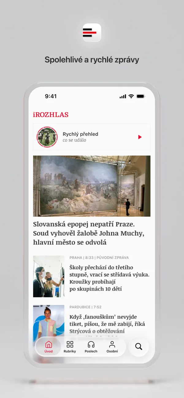 Screenshot #1 pour iROZHLAS