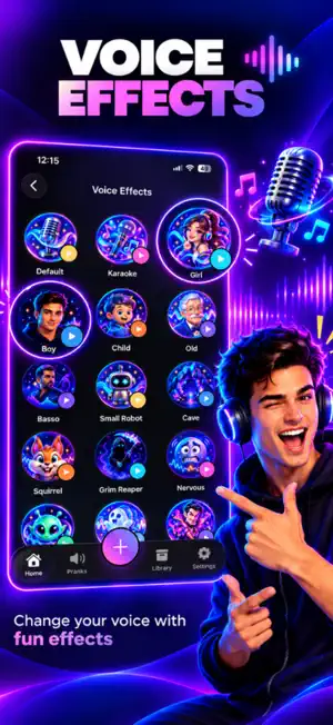 Voicy Effects: Prank Sounds screenshot 2