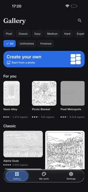 Colorbits - Paint by Number screenshot 1