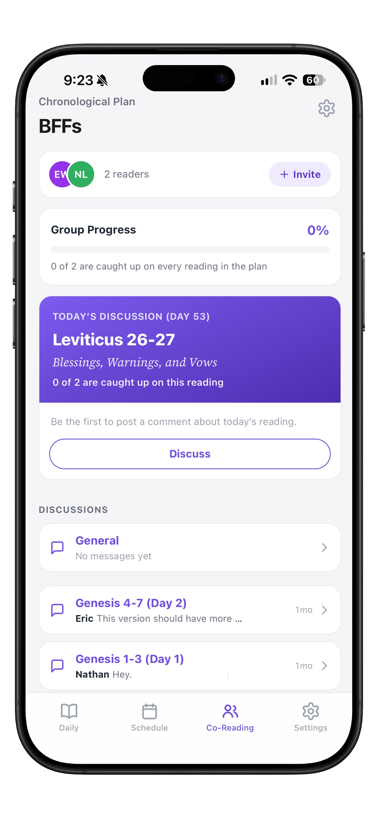 Screenshot 3 of Congregate Daily