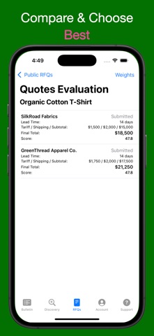 TradeBridge screenshot