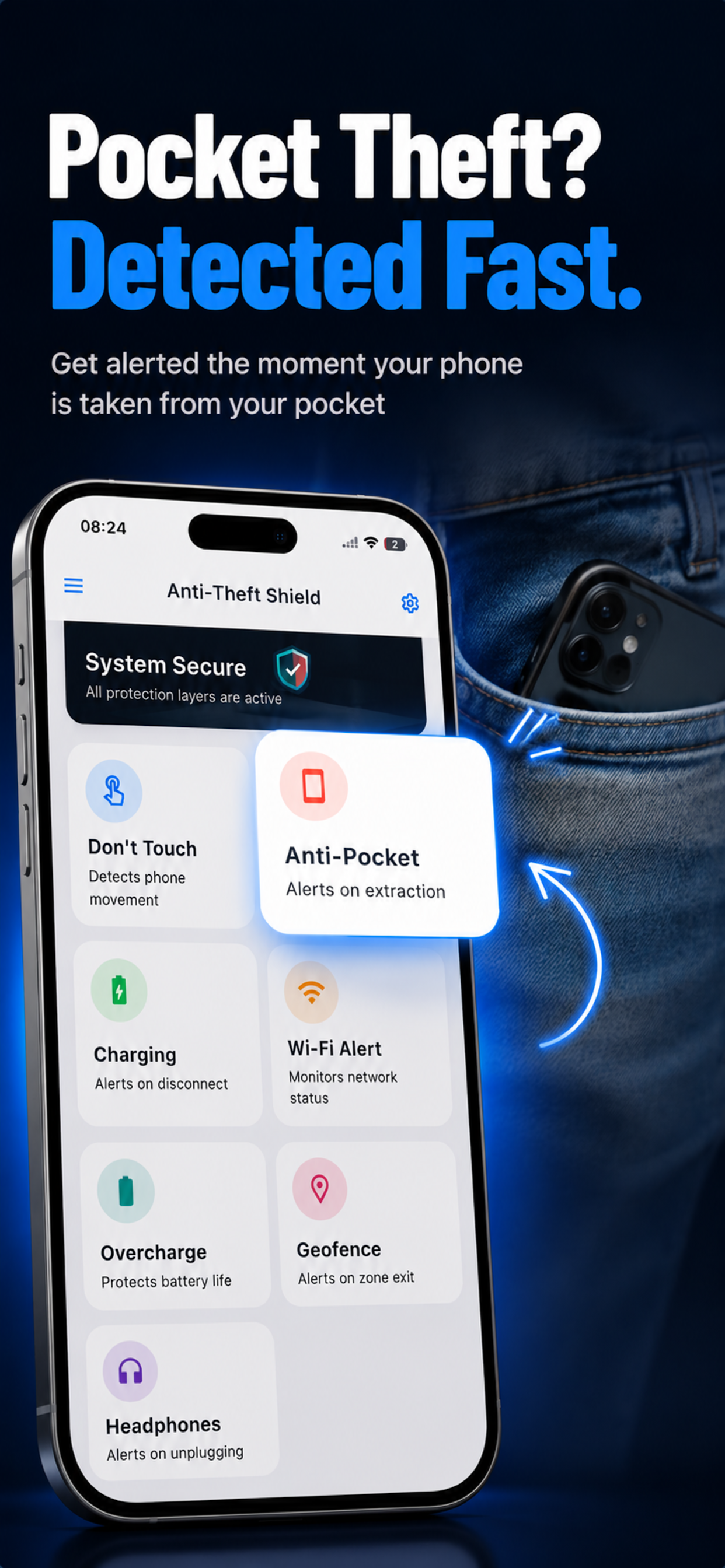 Anti Theft Alarm: Don't touch screenshot 4