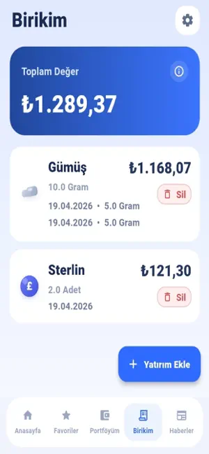 Yatırım Günlüğü screenshot 4
