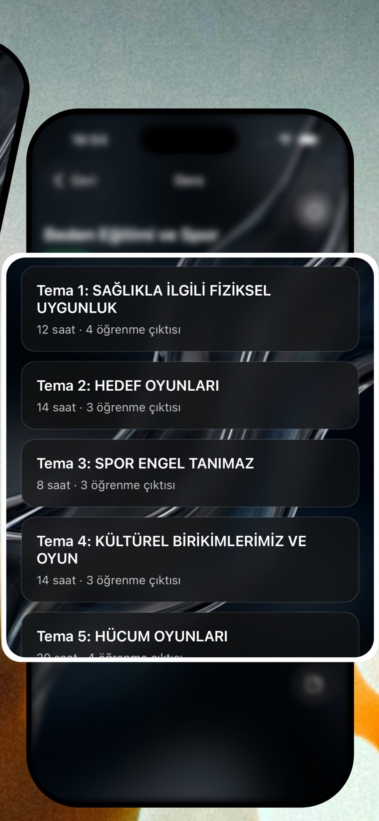 Kazanımlar: Sınıf Defterim screenshot 4