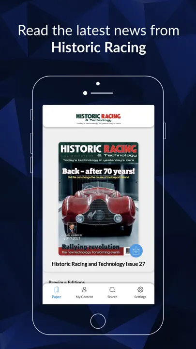 Historic Racing iPhone Screenshot 1
