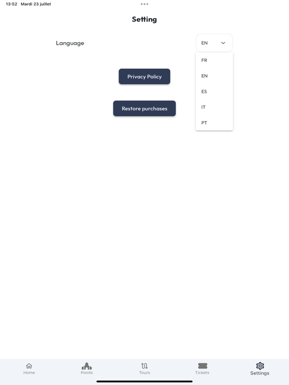 Santiago Guide & Tours iPad screenshot 2 - Travel app