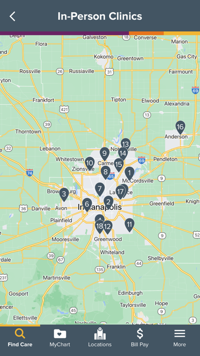 Community Health Network iPhone screenshot 6 - Health & Fitness app