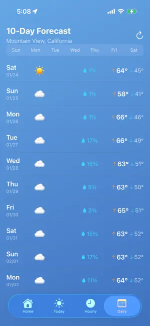 WeatherClear screenshot 4