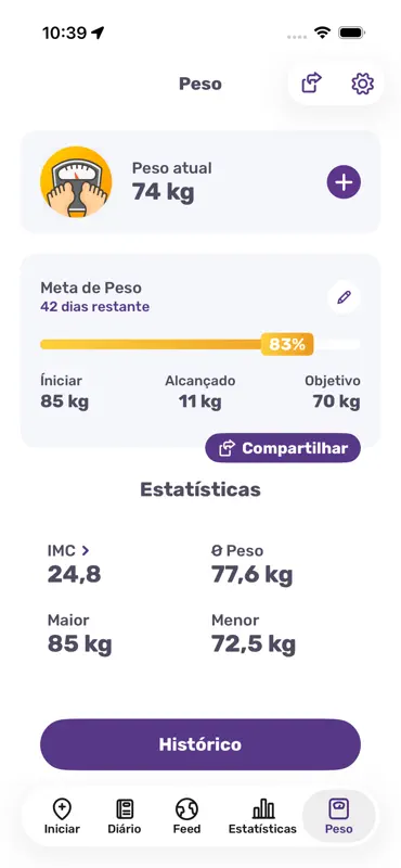 Corrida e Caminhada App FITAPP screenshot 6 of 10