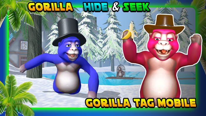 Gorilla Hide And Seek Mob Game