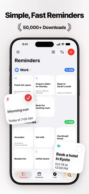 Memento - Better Reminders screenshot 1