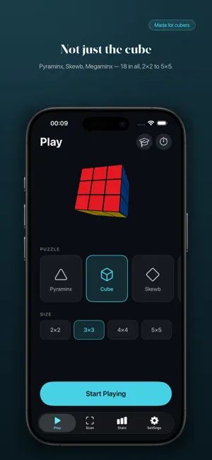 SpinCube: Cube Solver+Timer screenshot 4