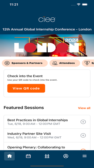 CIEE Conferences Screenshot