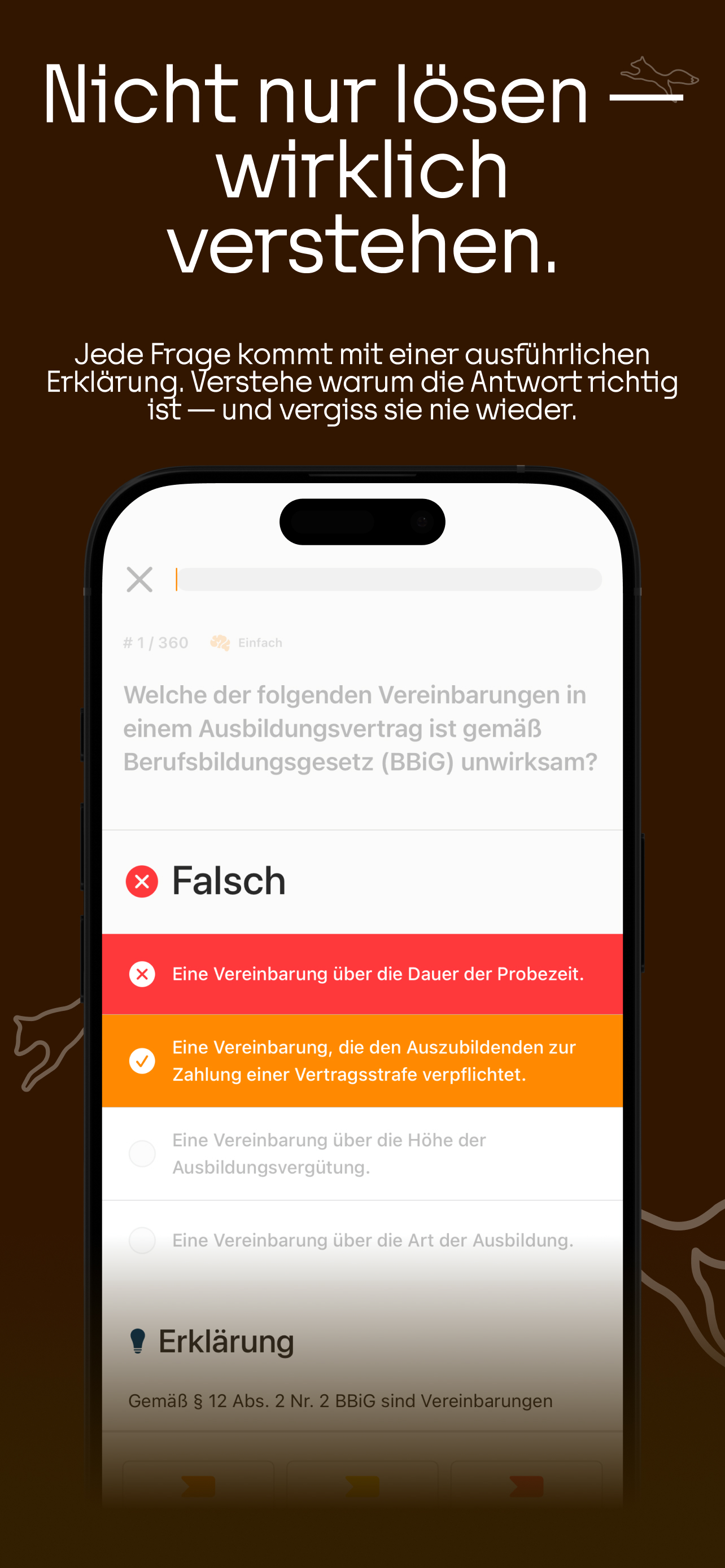 AEVO IHK App Trainieren